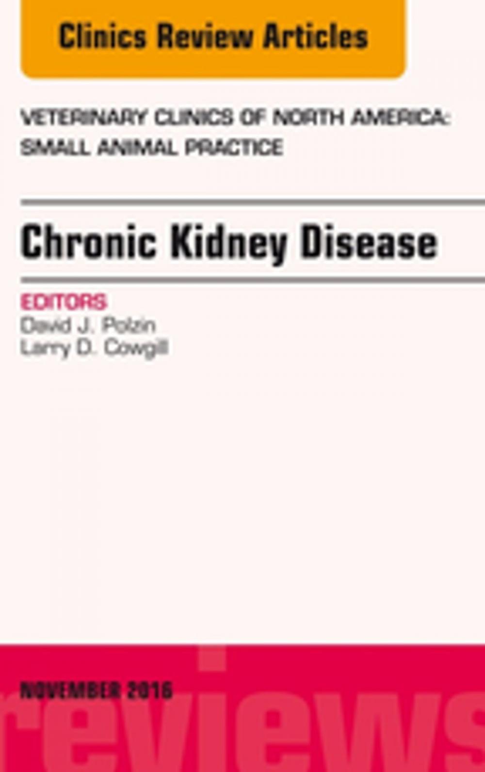 Big bigCover of Chronic Kidney Disease, An Issue of Veterinary Clinics of North America: Small Animal Practice, E-Book