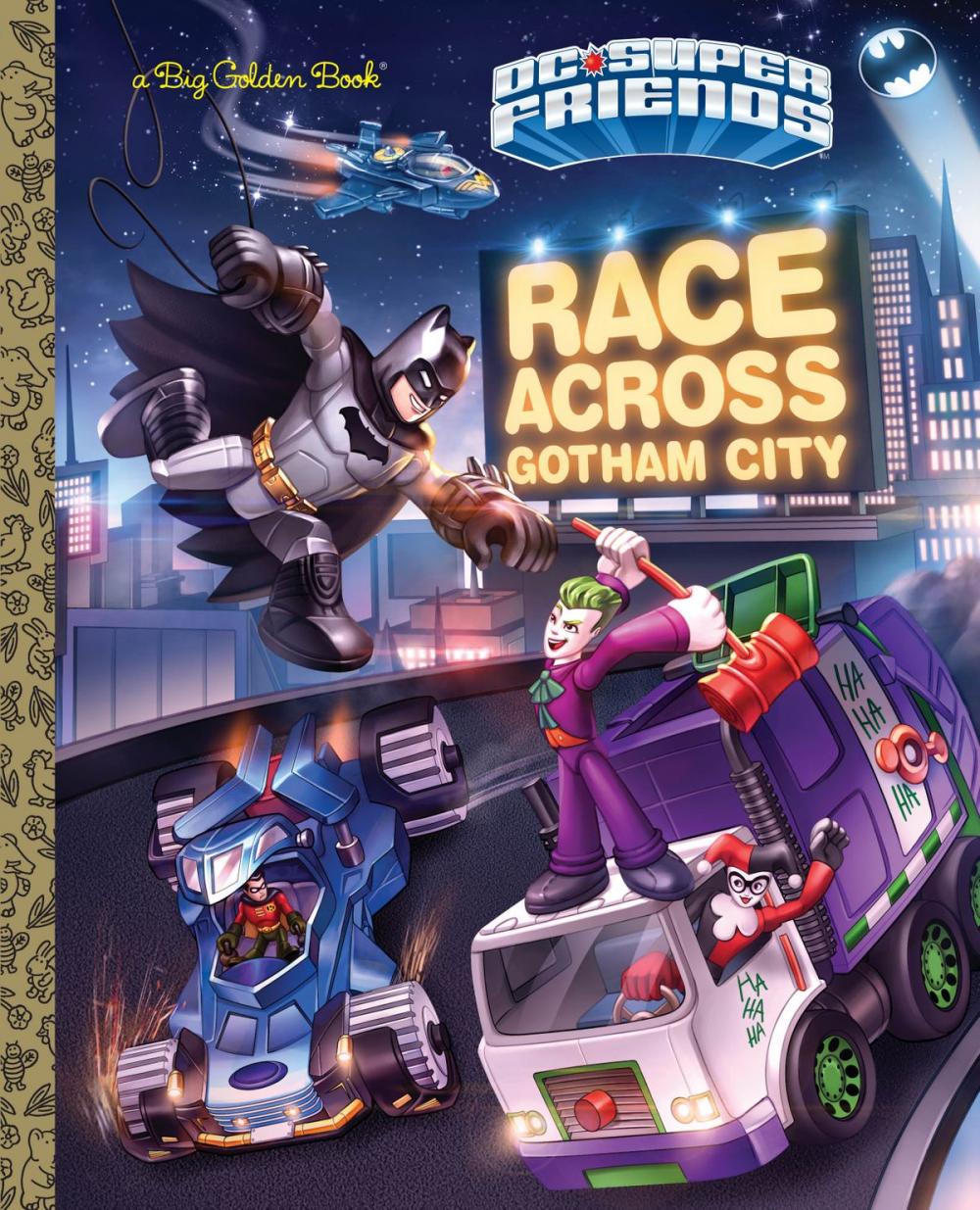 Big bigCover of Race Across Gotham City (DC Super Friends)