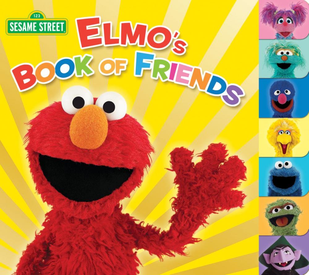 Big bigCover of Elmo's Book of Friends (Sesame Street)