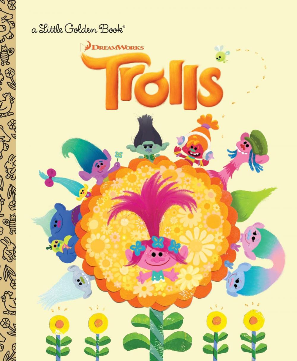 Big bigCover of Trolls Little Golden Book (DreamWorks Trolls)