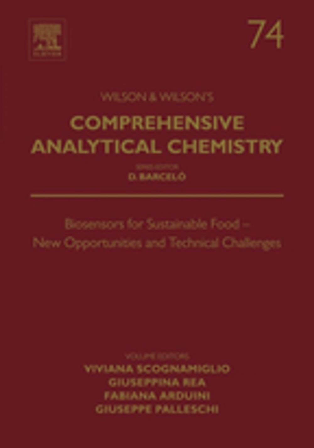 Big bigCover of Biosensors for Sustainable Food - New Opportunities and Technical Challenges