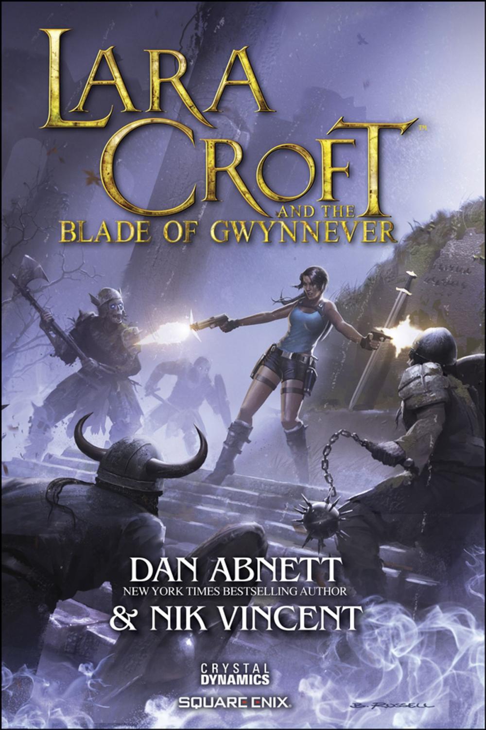 Big bigCover of Lara Croft and the Blade of Gwynnever