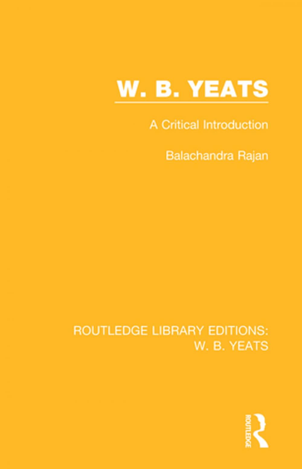 Big bigCover of W. B. Yeats