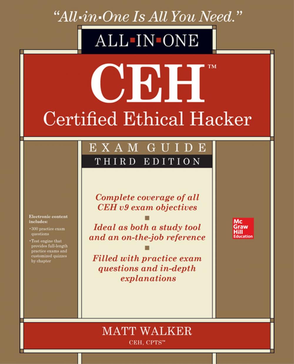 Big bigCover of CEH Certified Ethical Hacker All-in-One Exam Guide, Third Edition