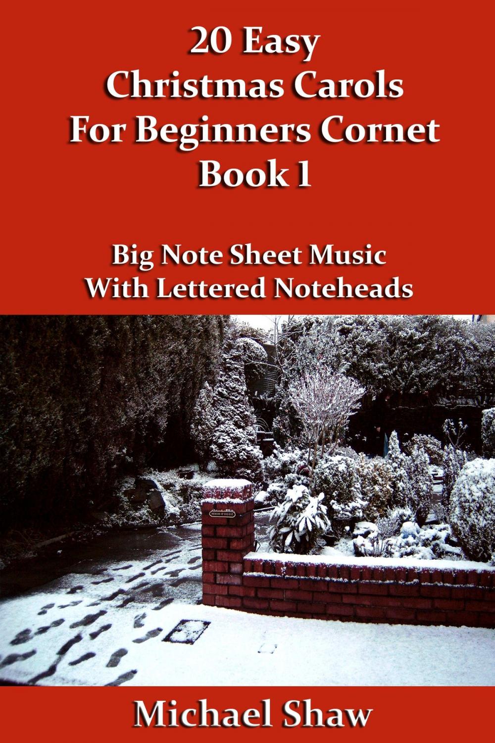 Big bigCover of 20 Easy Christmas Carols For Beginners Cornet: Book 1