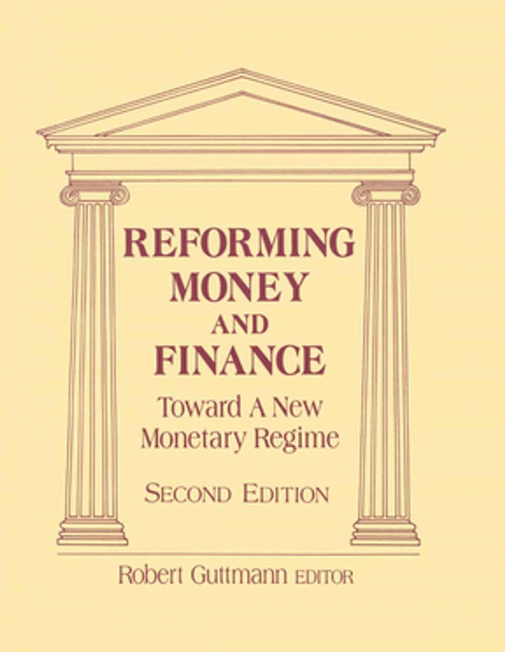 Big bigCover of Reforming Money and Finance