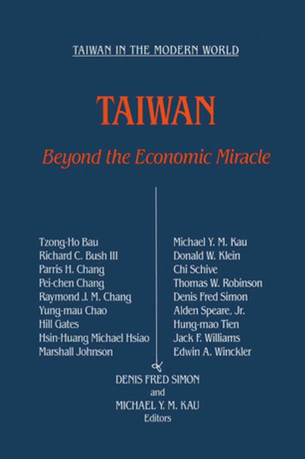 Big bigCover of Taiwan: Beyond the Economic Miracle