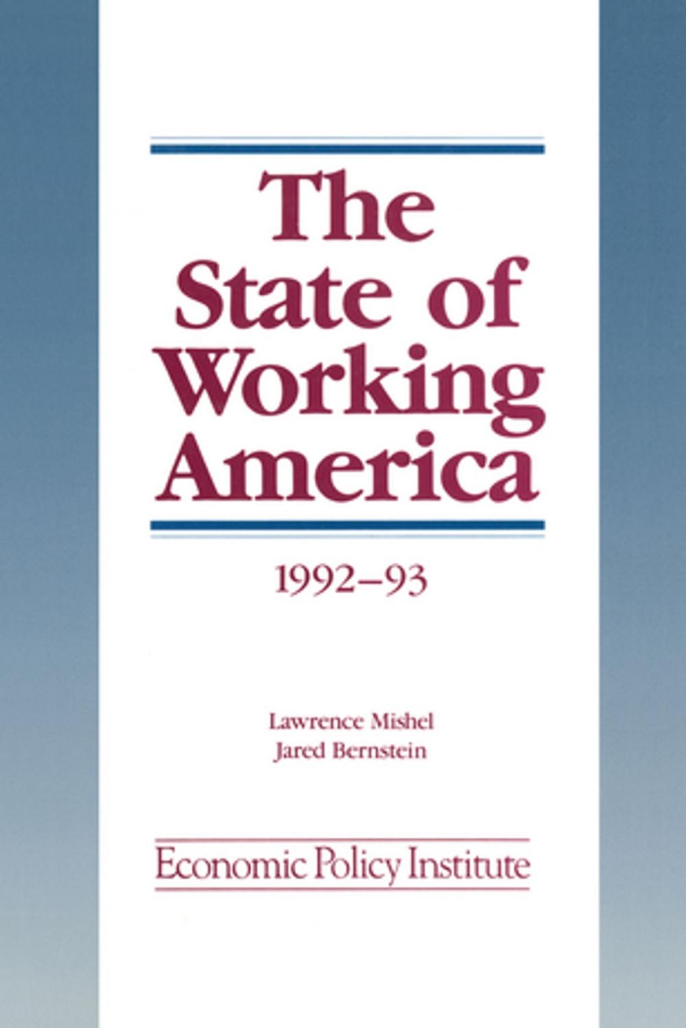 Big bigCover of The State of Working America