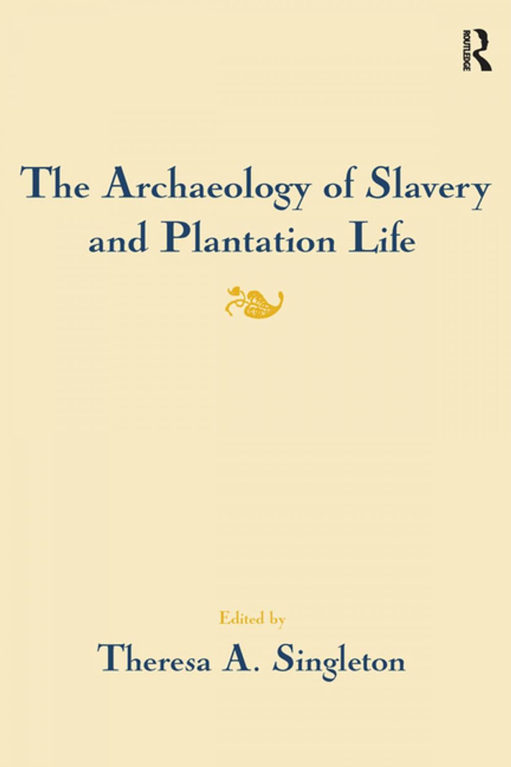 Big bigCover of The Archaeology of Slavery and Plantation Life