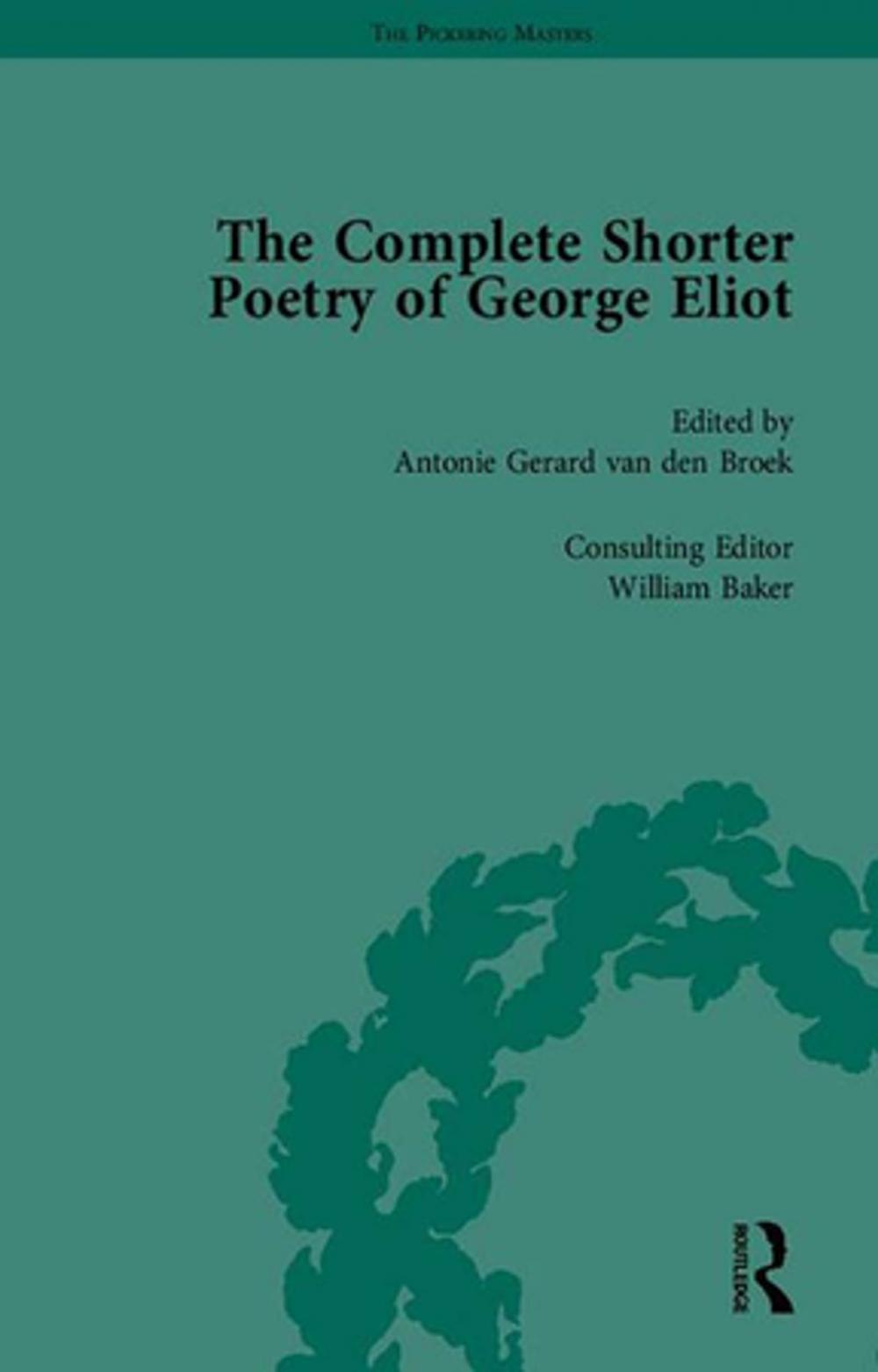 Big bigCover of The Complete Shorter Poetry of George Eliot