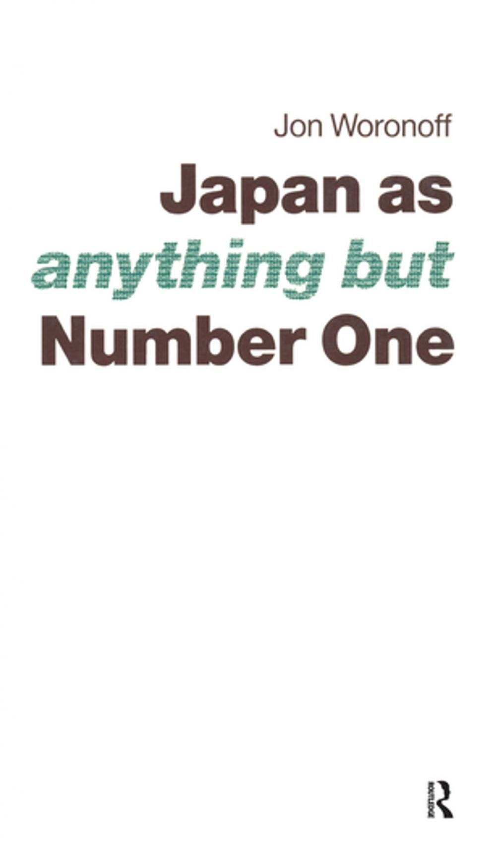 Big bigCover of Japan as (Anything but) Number One