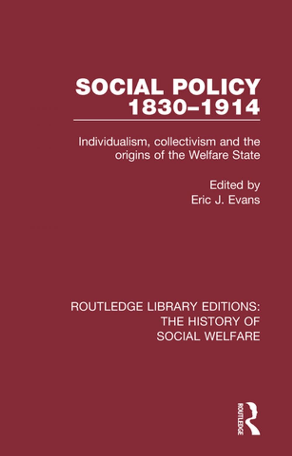 Big bigCover of Social Policy 1830-1914