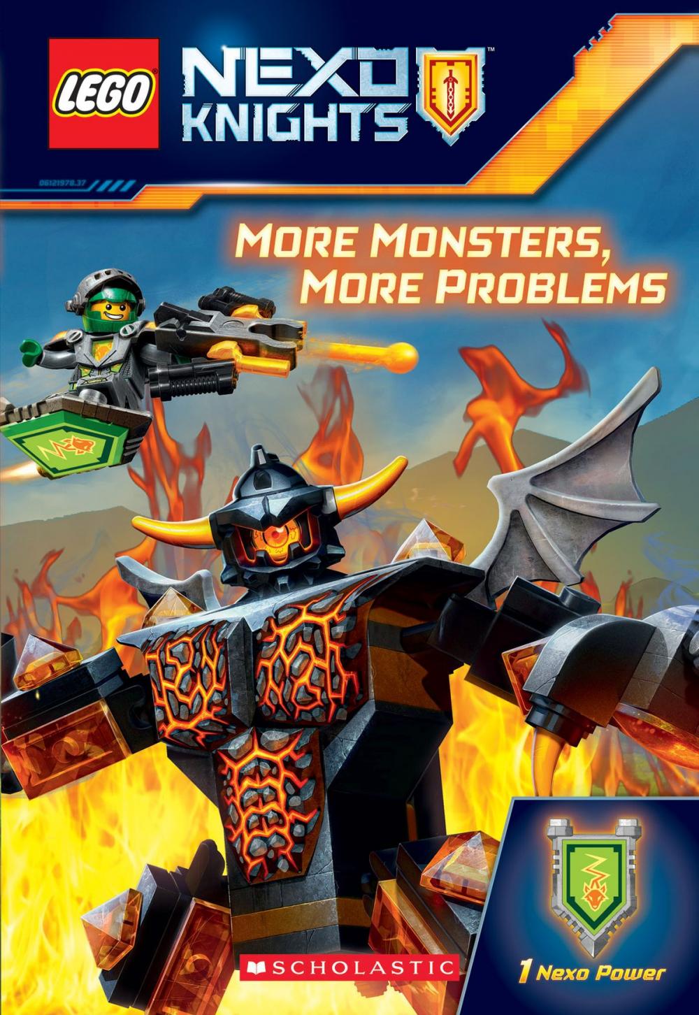 Big bigCover of More Monsters, More Problems (LEGO NEXO Knights Chapter Book)