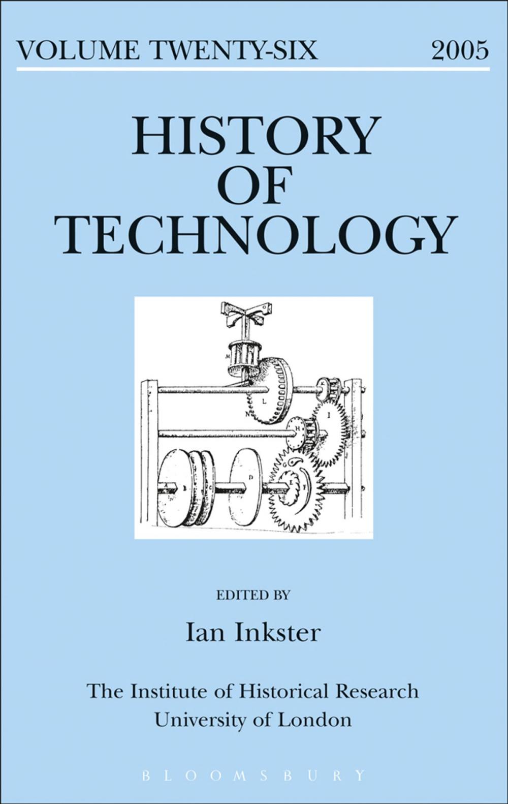 Big bigCover of History of Technology Volume 26