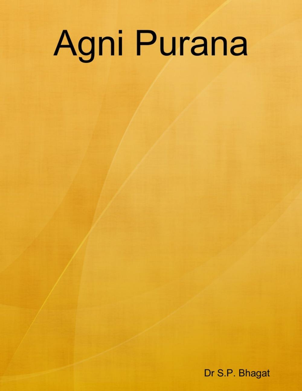 Big bigCover of Agni Purana