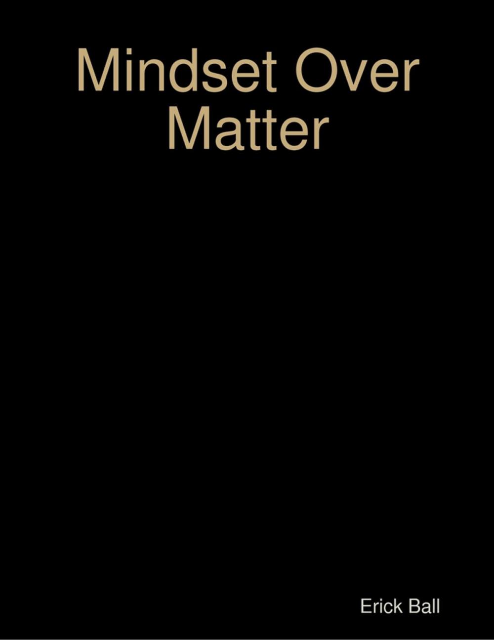 Big bigCover of Mindset Over Matter