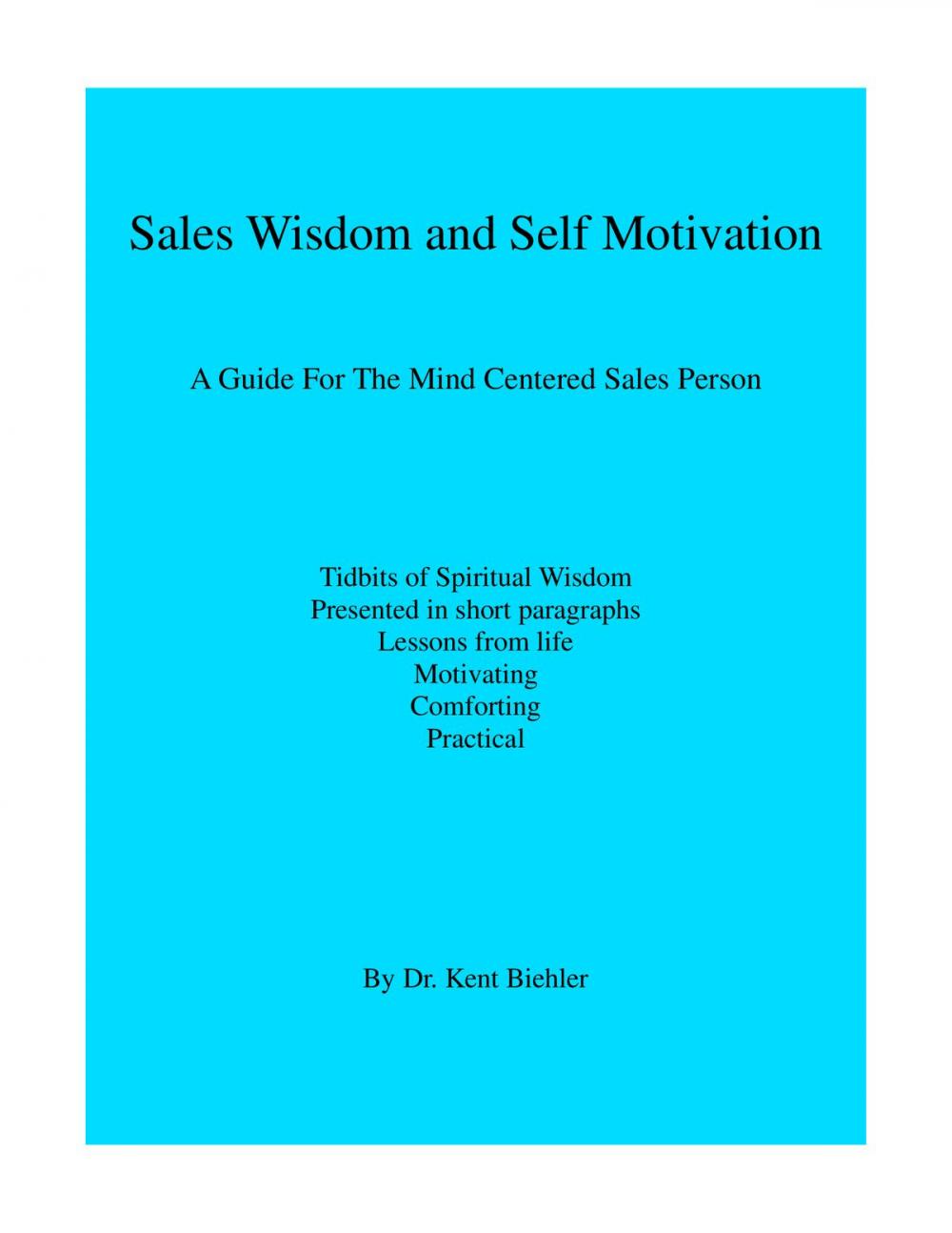 Big bigCover of Sales Wisdom and Self Motivation