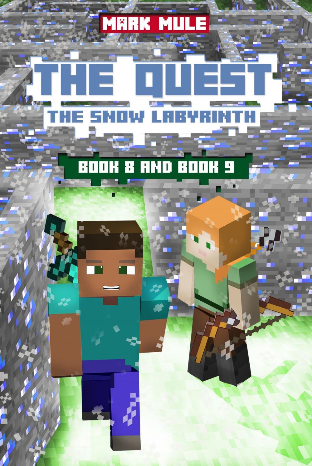 Big bigCover of The Quest: The Snow Labyrinth, Book 8 and Book 9