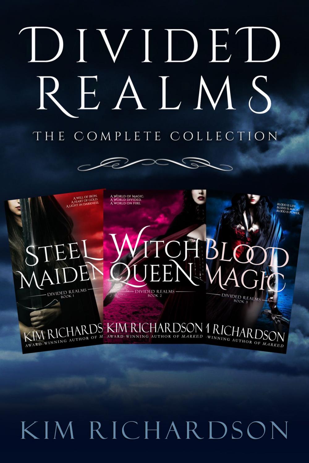 Big bigCover of Divided Realms, The Complete Collection: Steel Maiden, Witch Queen, Blood Magic