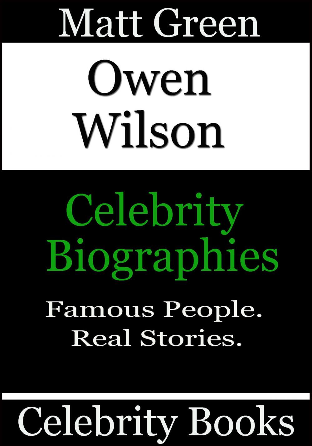 Big bigCover of Owen Wilson: Celebrity Biographies