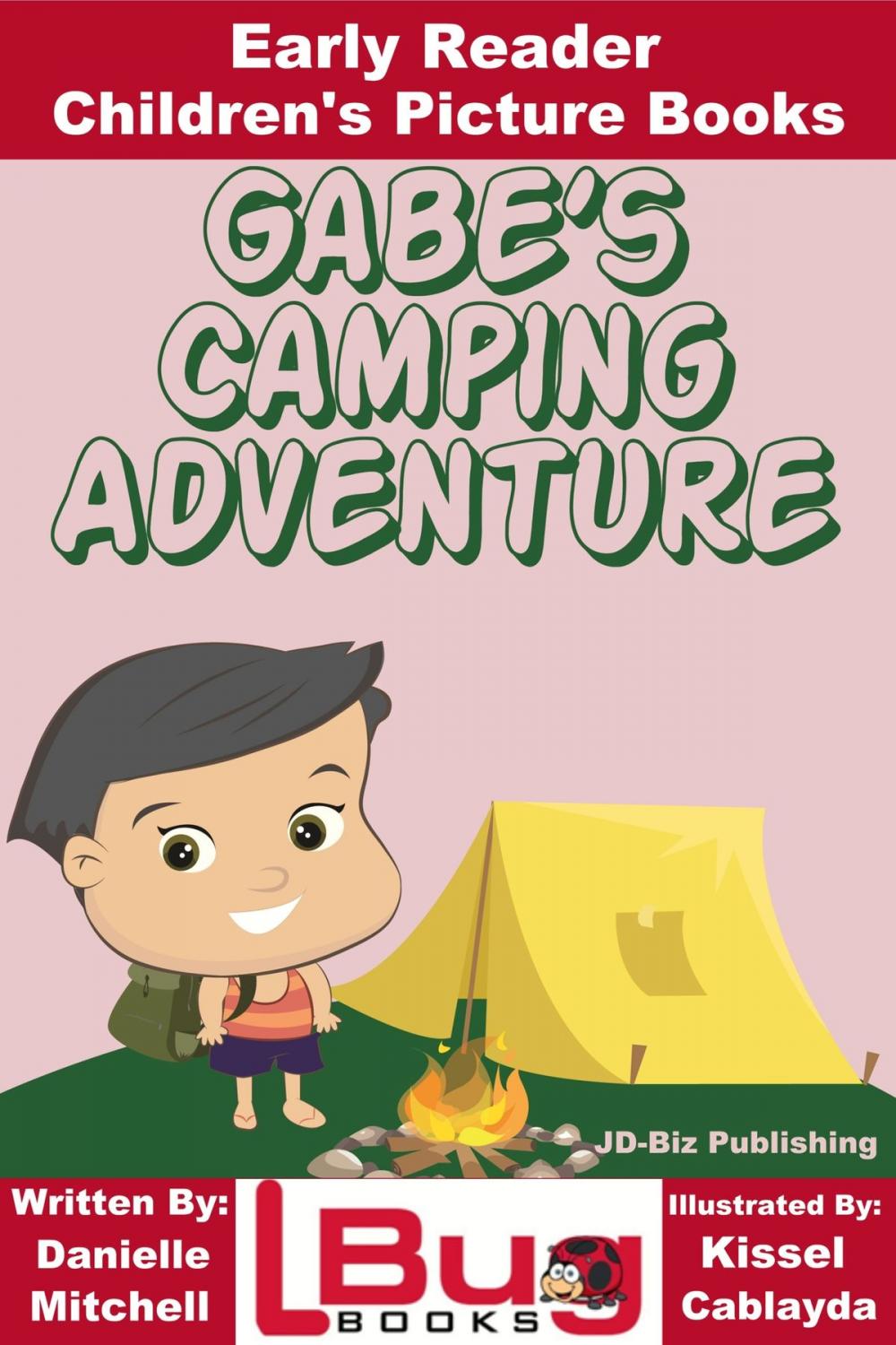 Big bigCover of Gabe's Camping Adventure: Early Reader - Children's Picture Books