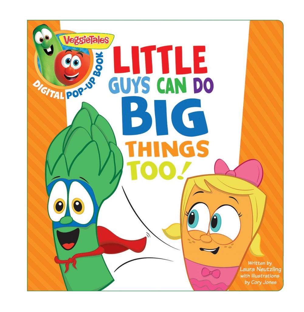 Big bigCover of VeggieTales: Little Guys Can Do Big Things Too, a Digital Pop-Up Book