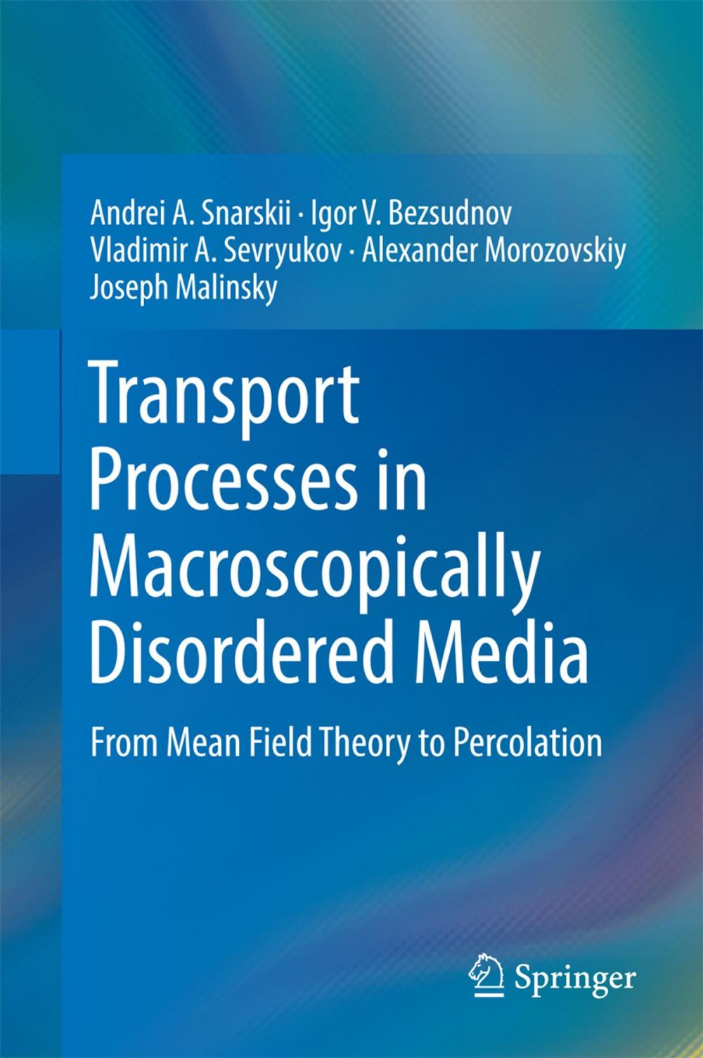 Big bigCover of Transport Processes in Macroscopically Disordered Media