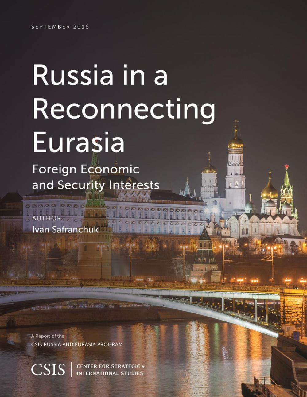 Big bigCover of Russia in a Reconnecting Eurasia