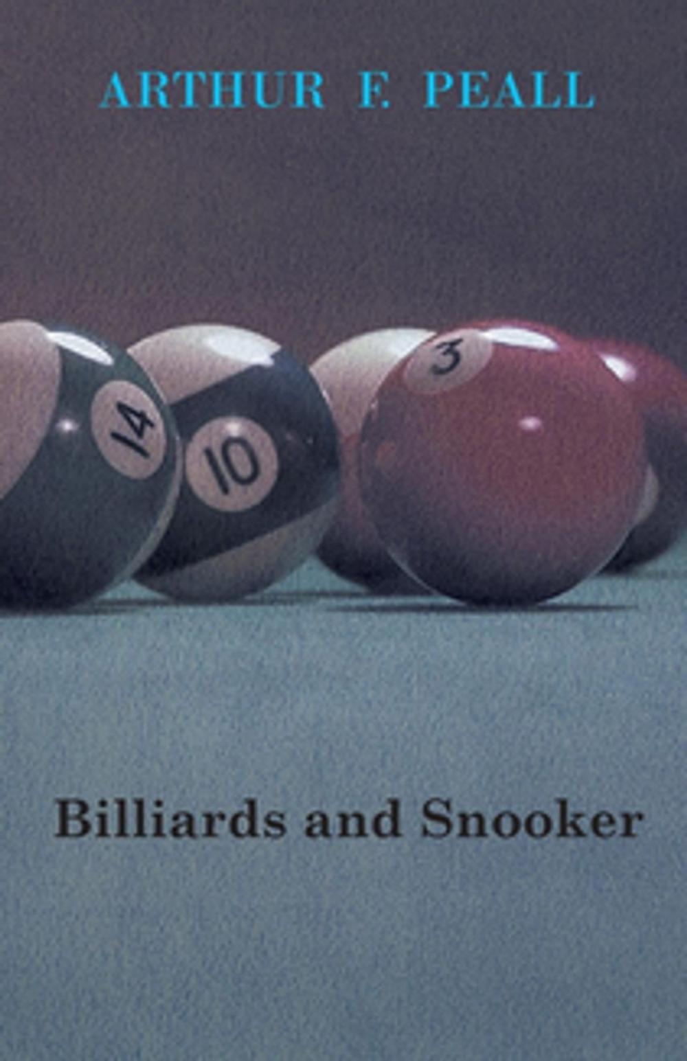 Big bigCover of Billiards and Snooker