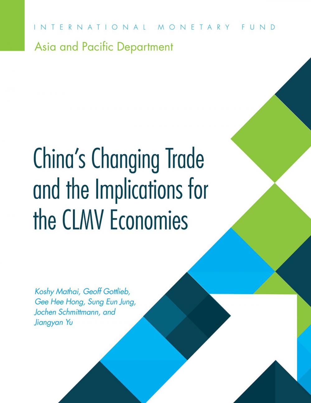 Big bigCover of China's Changing Trade and the Implications for the CLMV