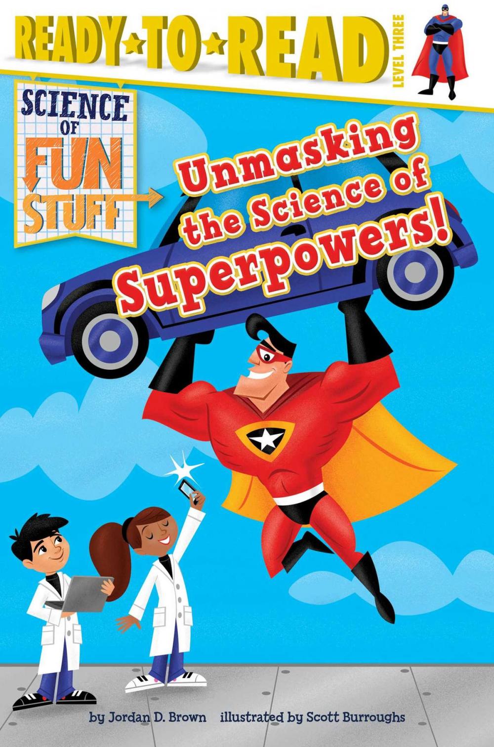 Big bigCover of Unmasking the Science of Superpowers!