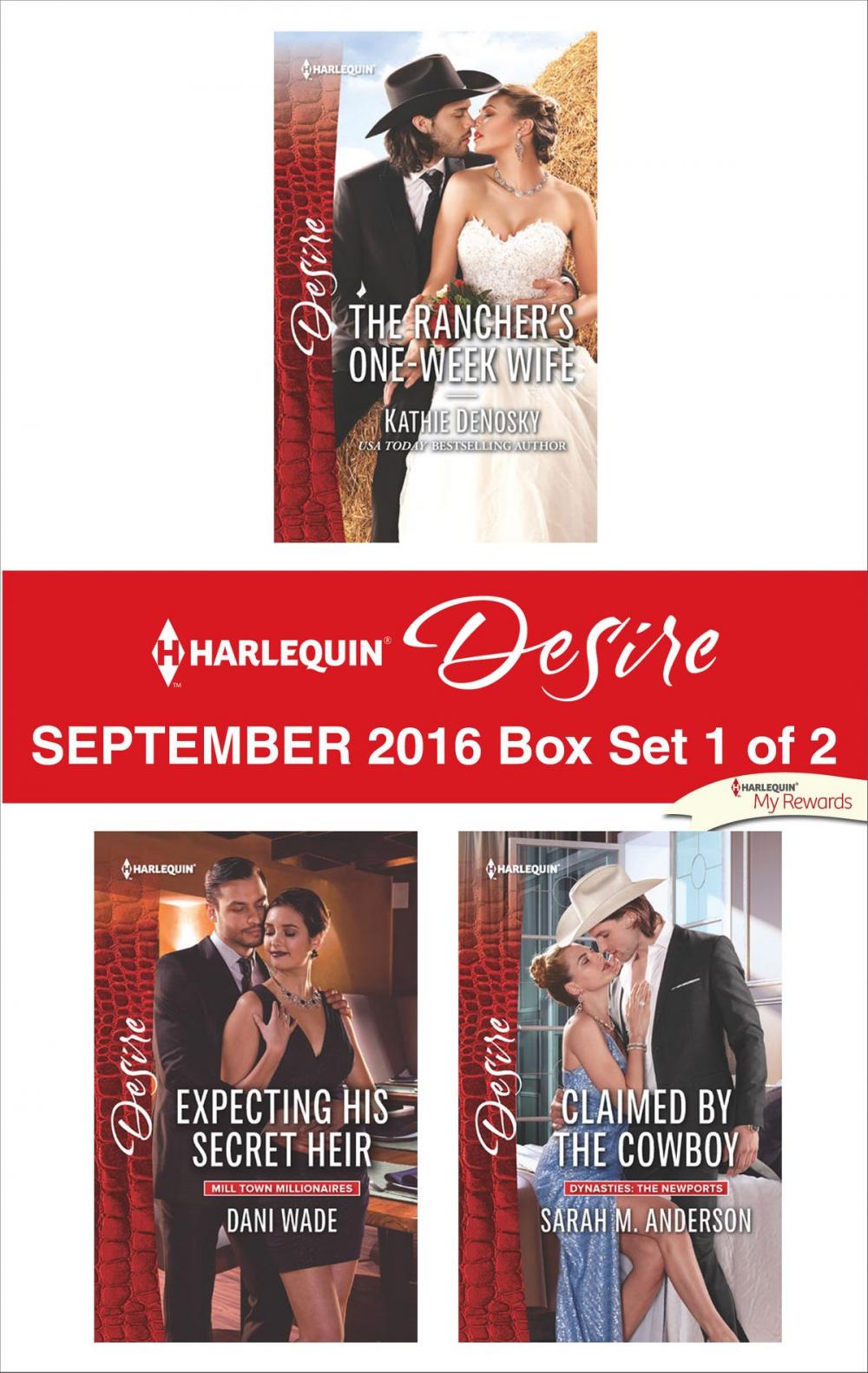 Big bigCover of Harlequin Desire September 2016 - Box Set 1 of 2