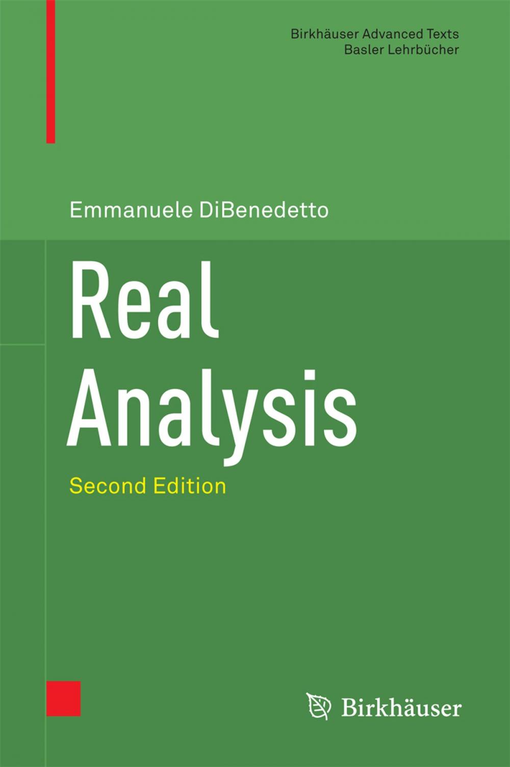 Big bigCover of Real Analysis