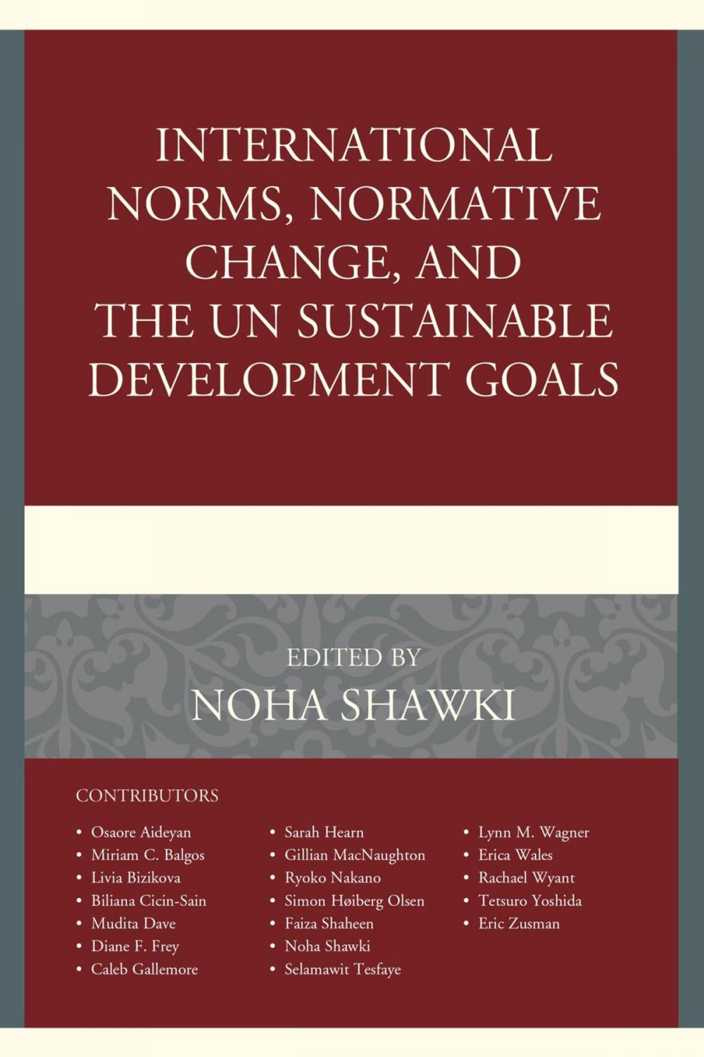 Big bigCover of International Norms, Normative Change, and the UN Sustainable Development Goals