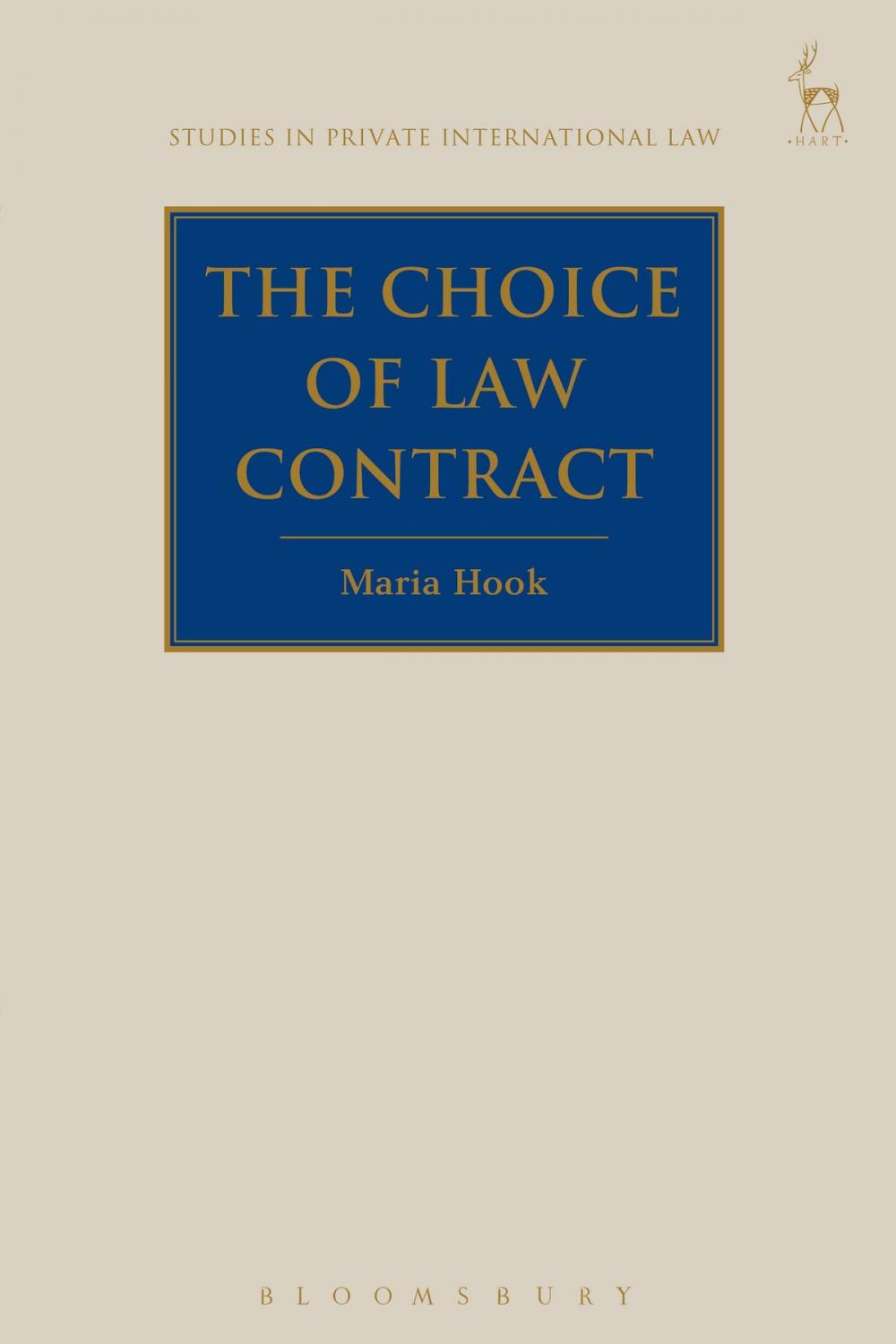 Big bigCover of The Choice of Law Contract