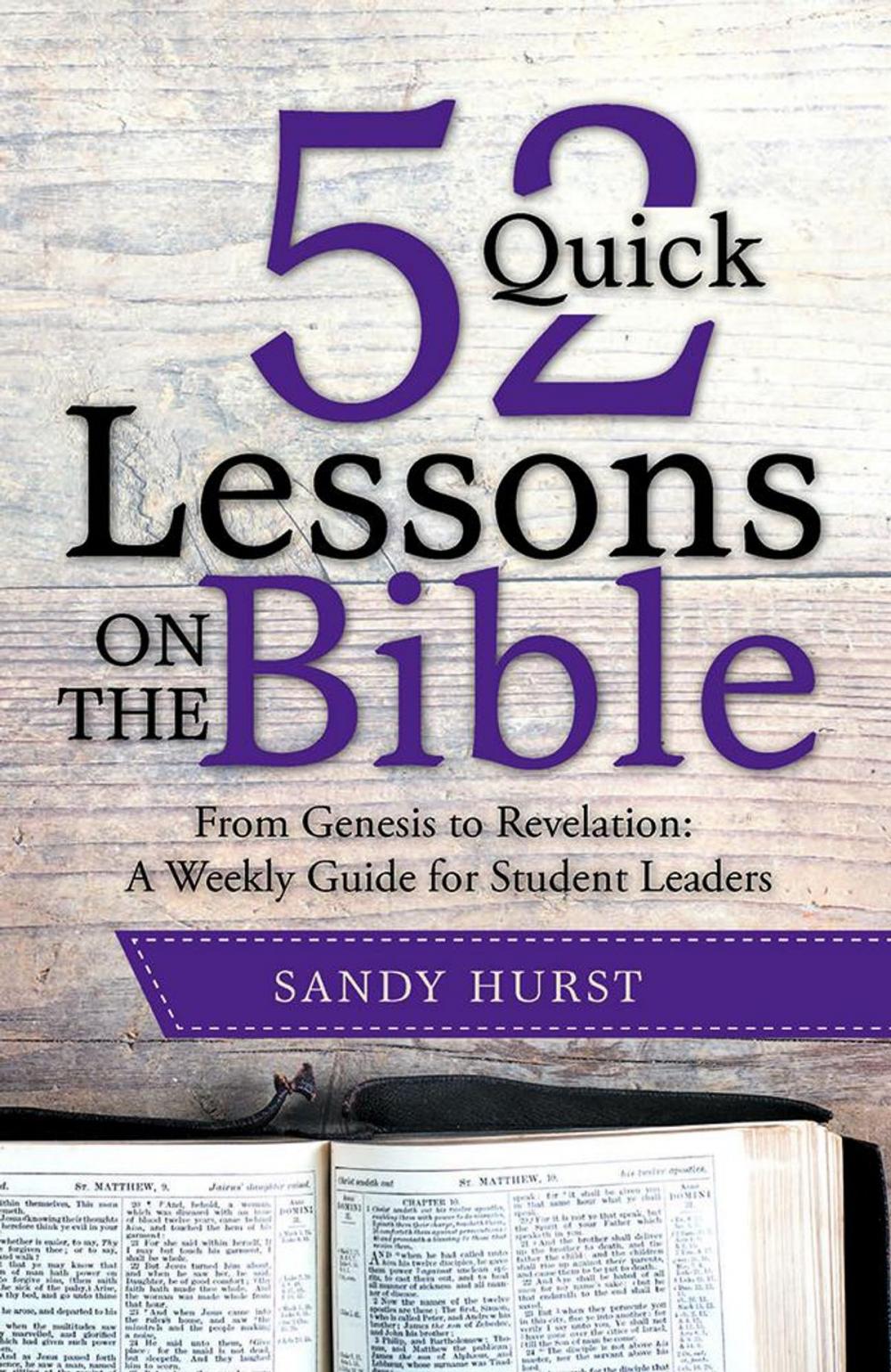 Big bigCover of 52 Quick Lessons on the Bible