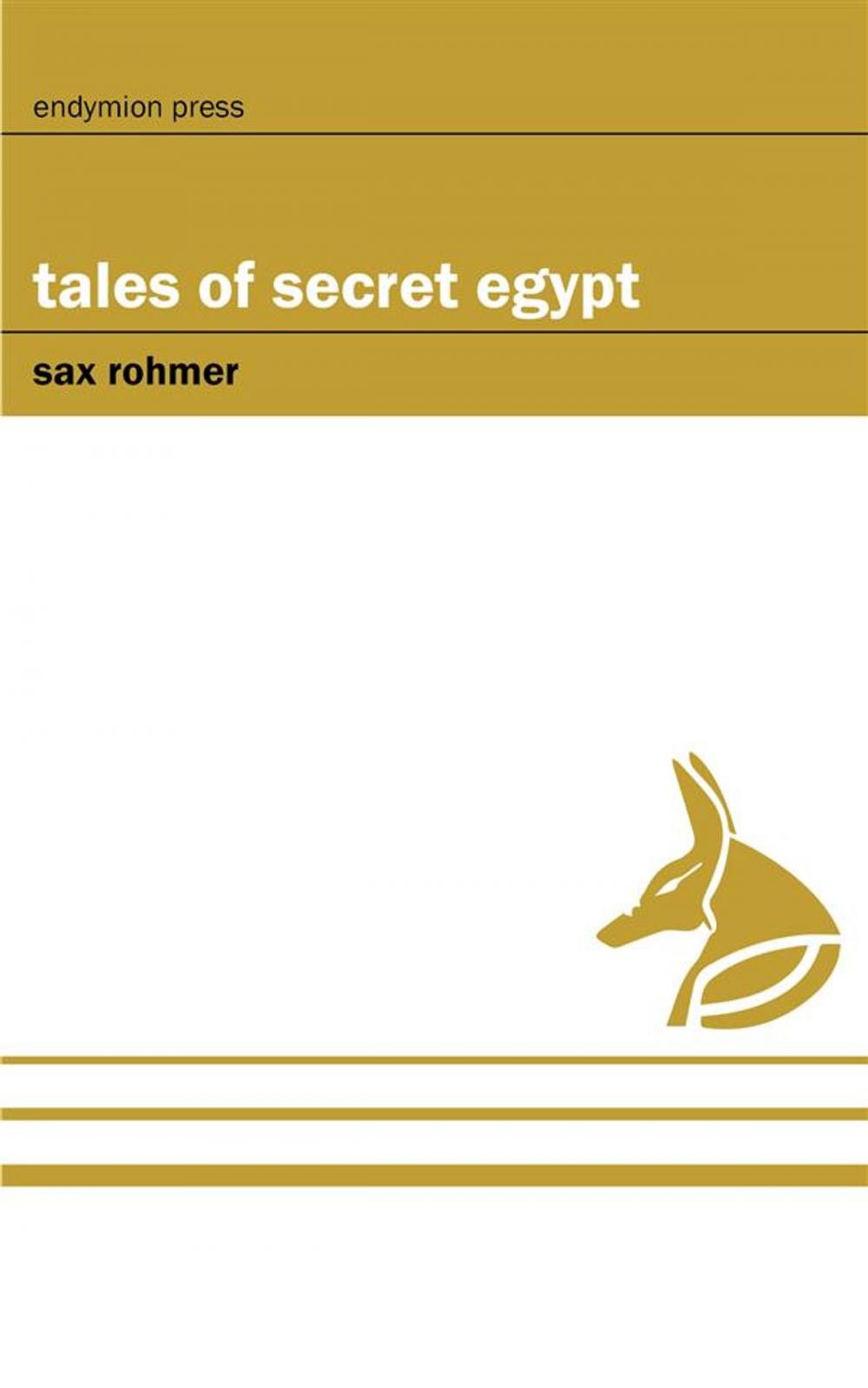 Big bigCover of Tales of Secret Egypt