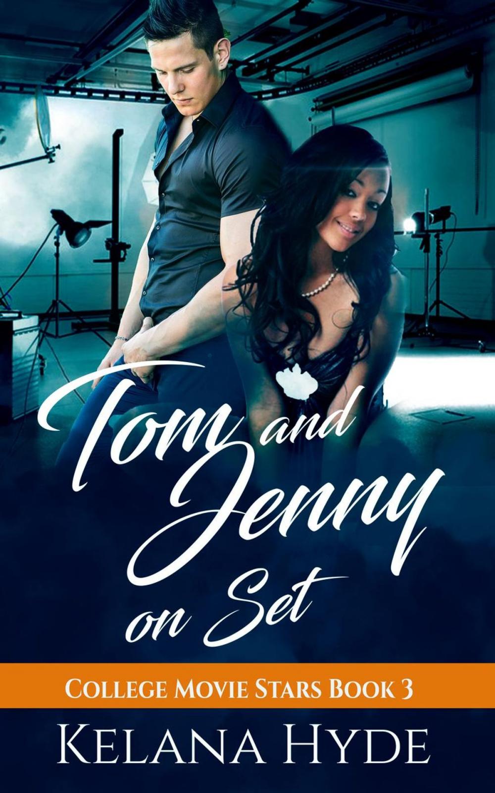 Big bigCover of Tom and Jenny on Set