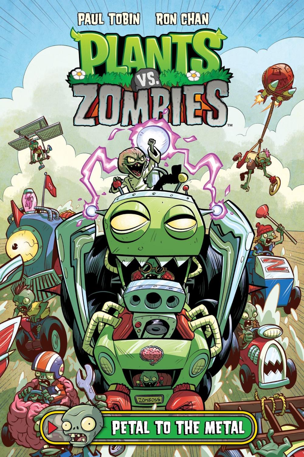 Big bigCover of Plants vs. Zombies Volume 5: Petal to the Metal