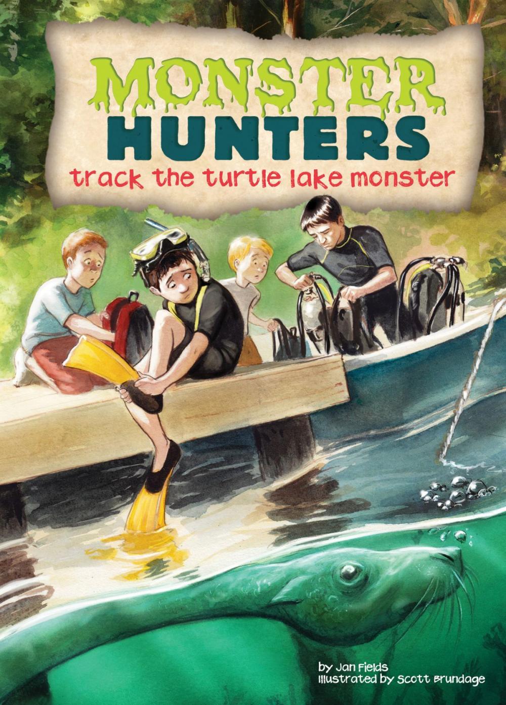 Big bigCover of Track the Turtle Lake Monster