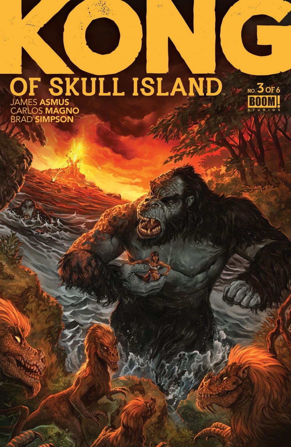 Big bigCover of Kong of Skull Island #3