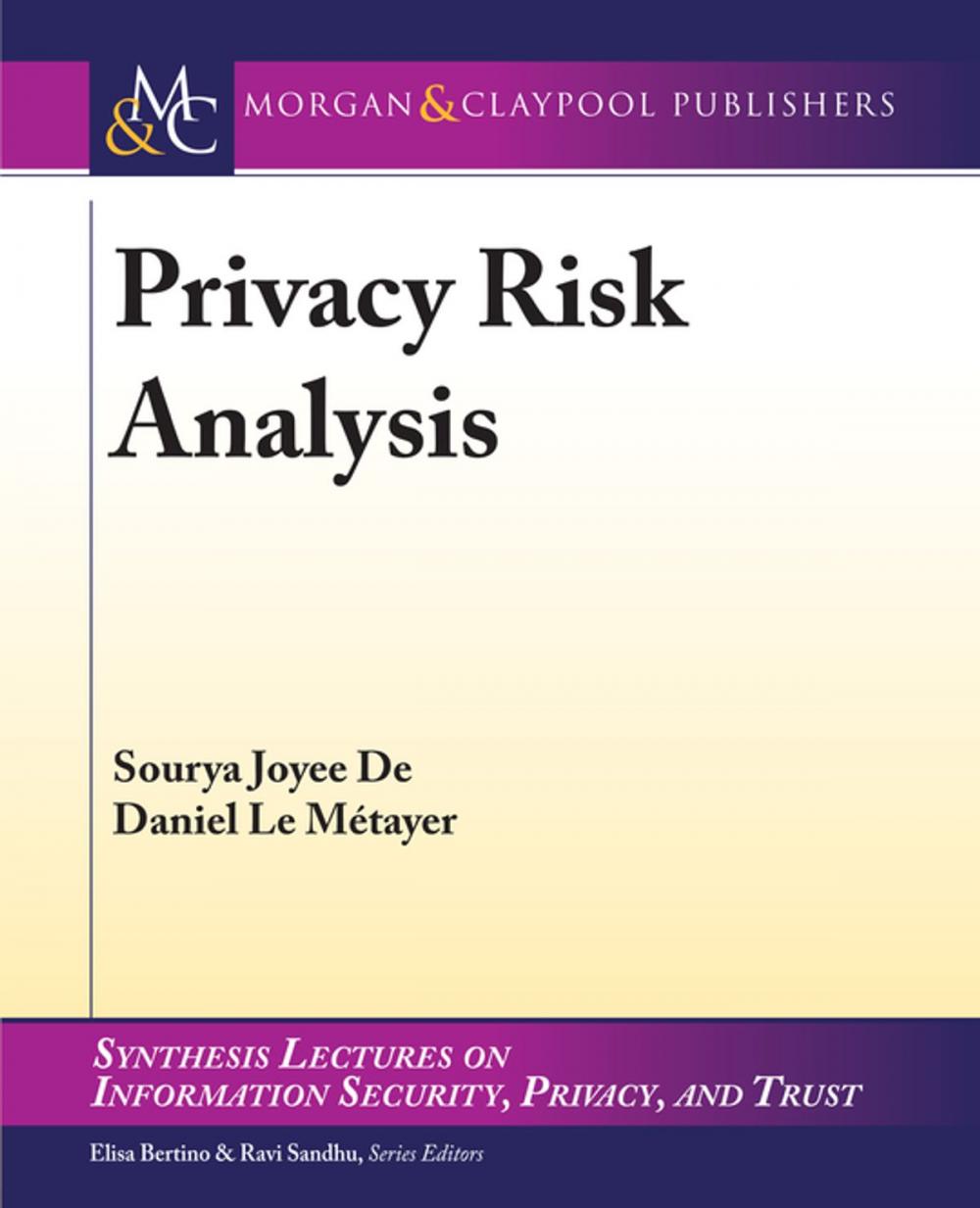 Big bigCover of Privacy Risk Analysis