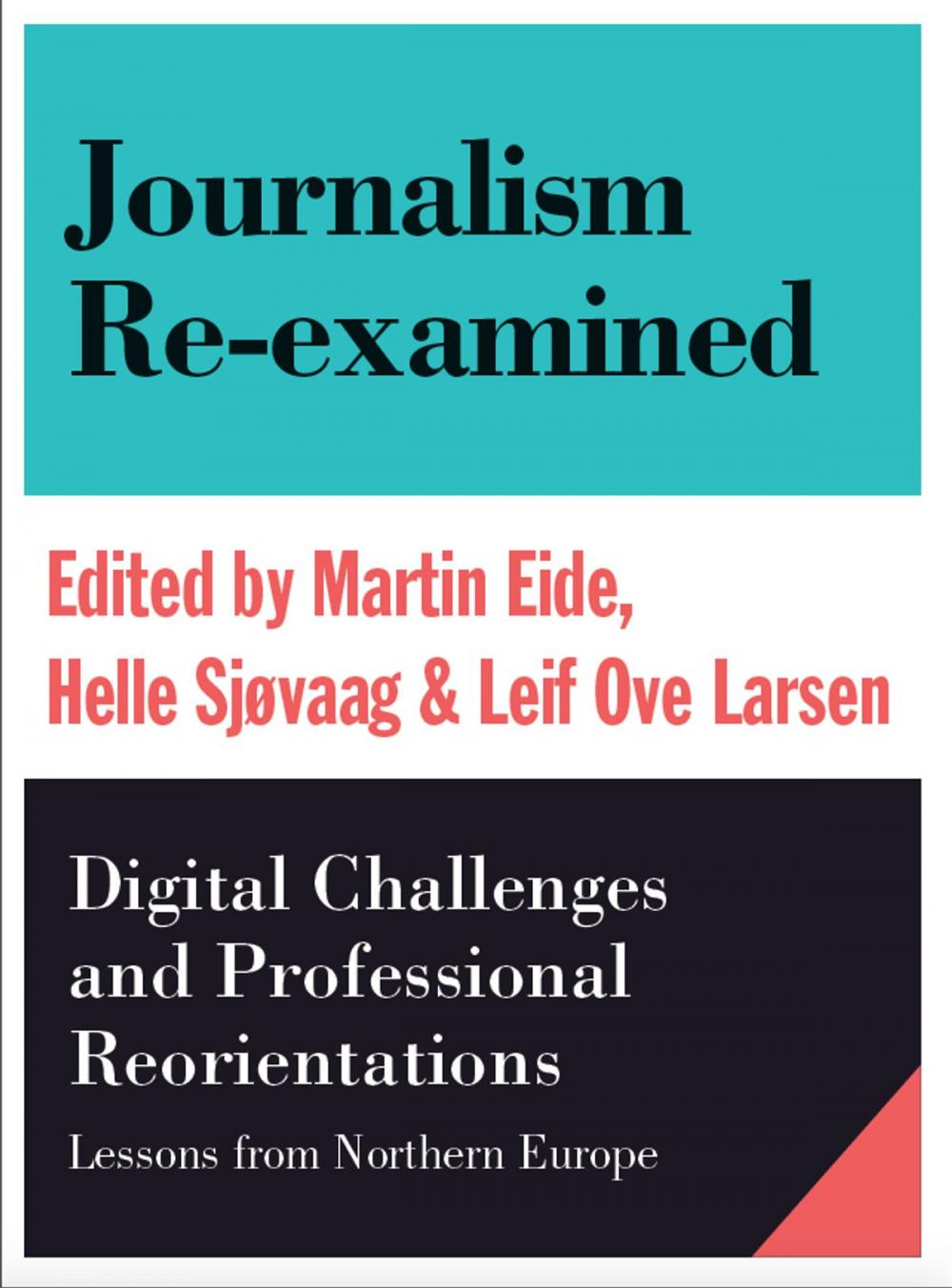 Big bigCover of Journalism Re-examined:Digital Challenges and Professional Reorientations