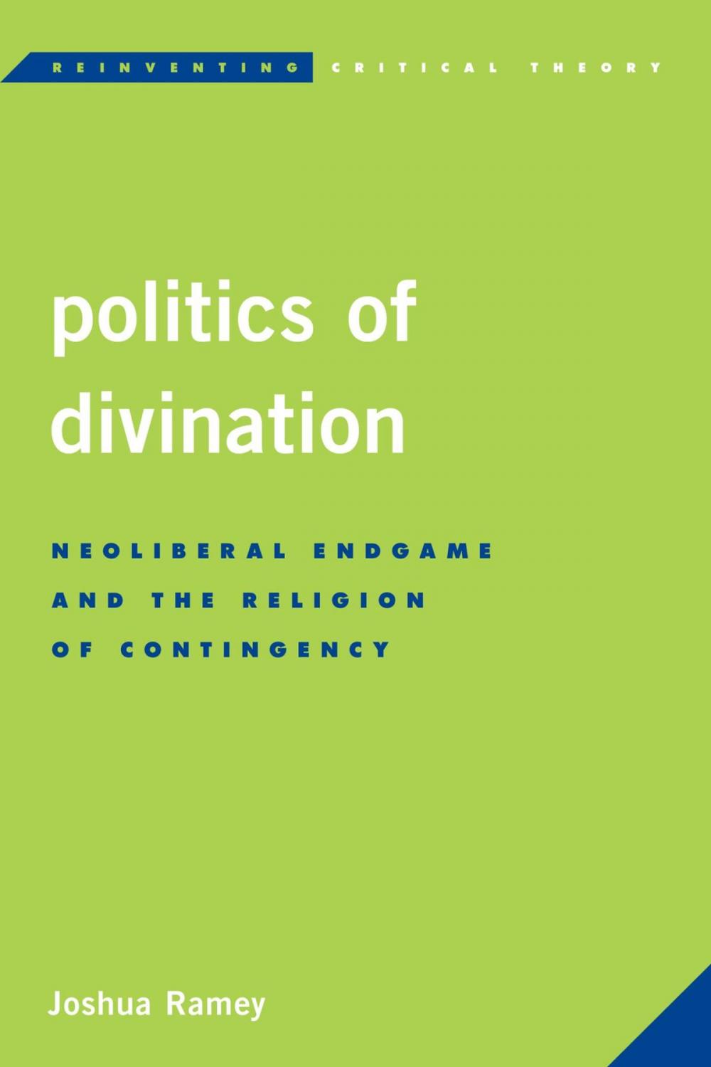 Big bigCover of Politics of Divination