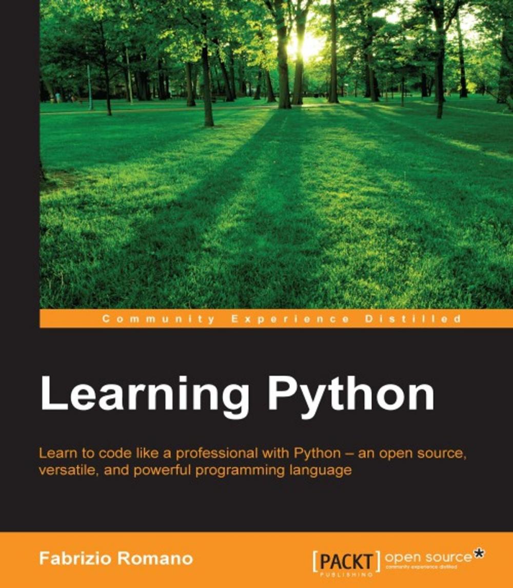 Big bigCover of Learning Python