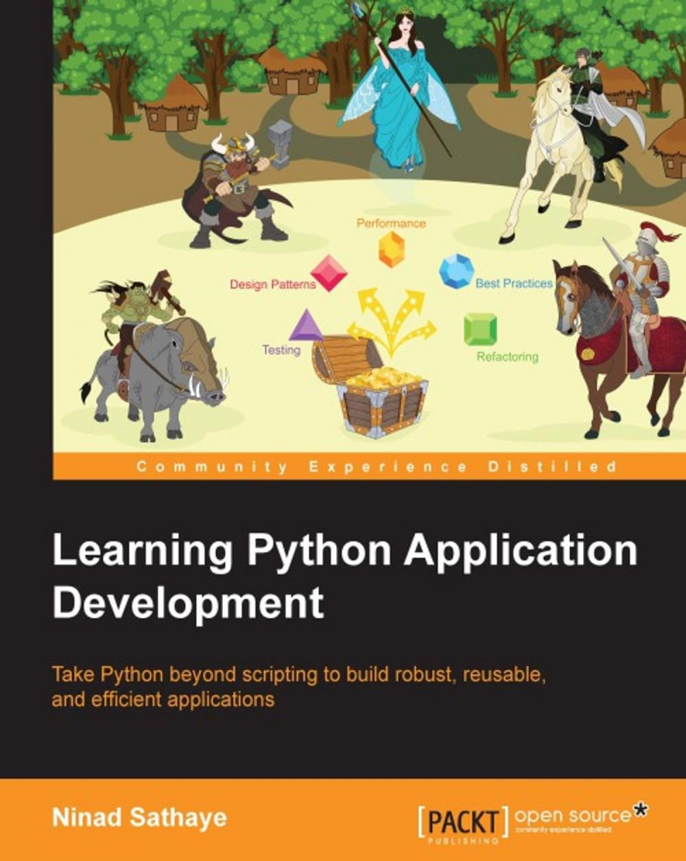 Big bigCover of Learning Python Application Development