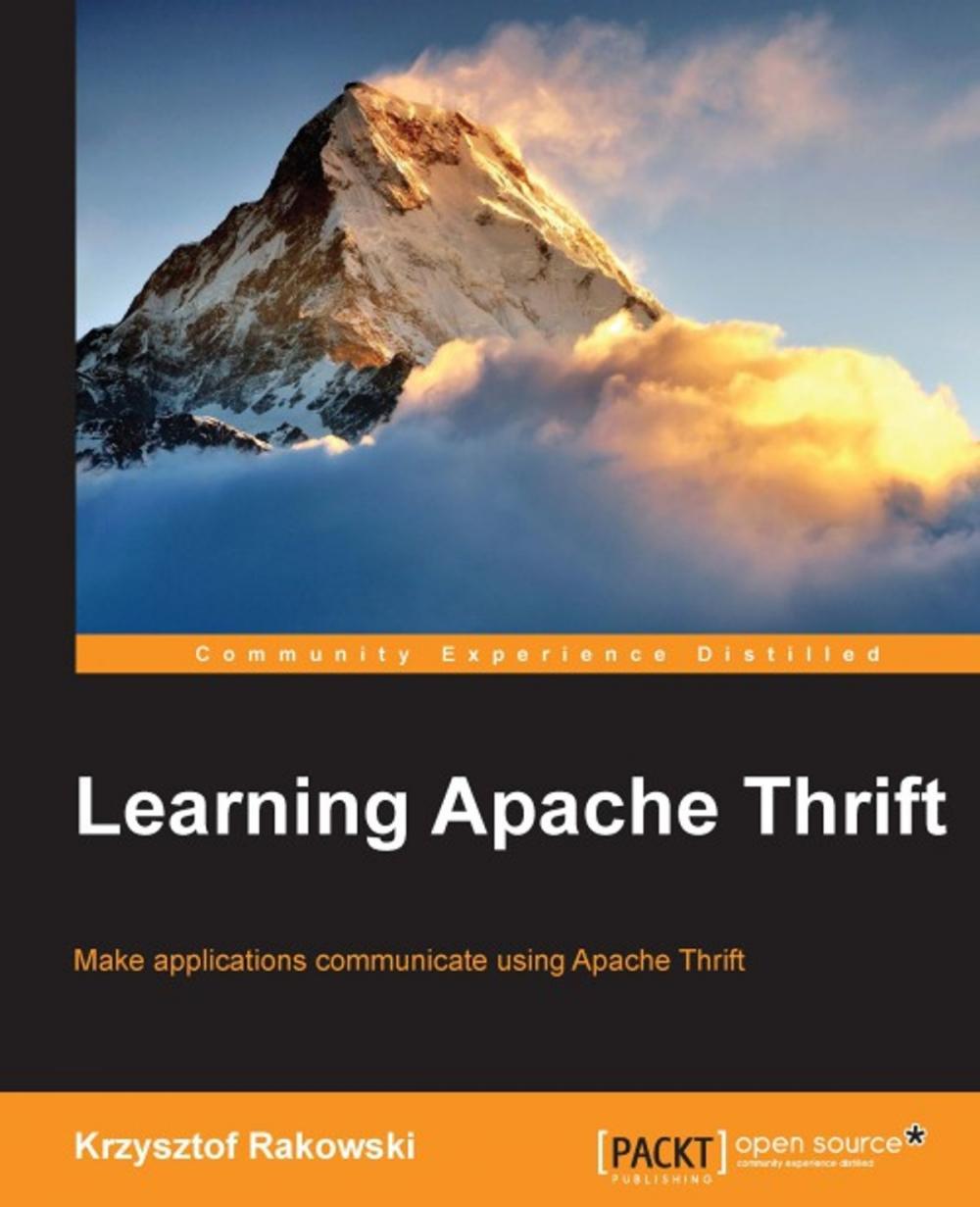 Big bigCover of Learning Apache Thrift