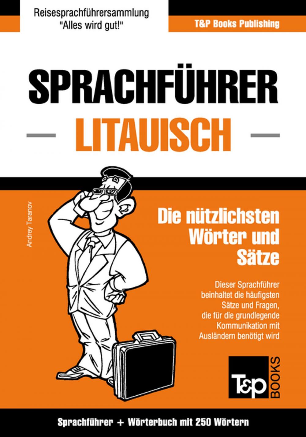 Big bigCover of Sprachführer Deutsch-Litauisch und Mini-Wörterbuch mit 250 Wörtern