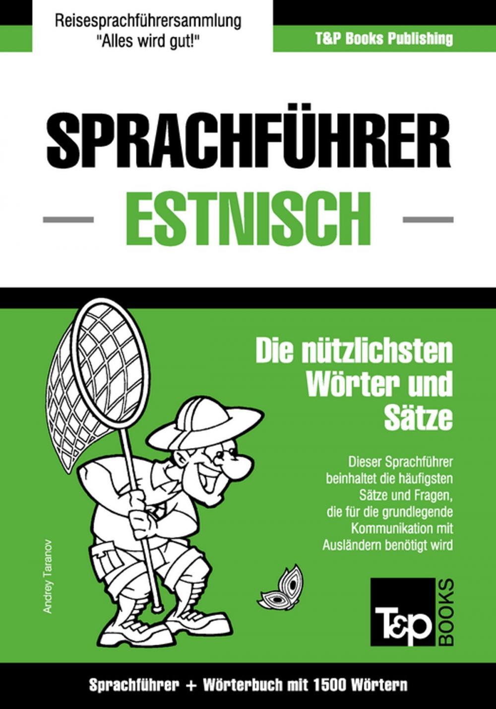 Big bigCover of Sprachführer Deutsch-Estnisch und Kompaktwörterbuch mit 1500 Wörtern