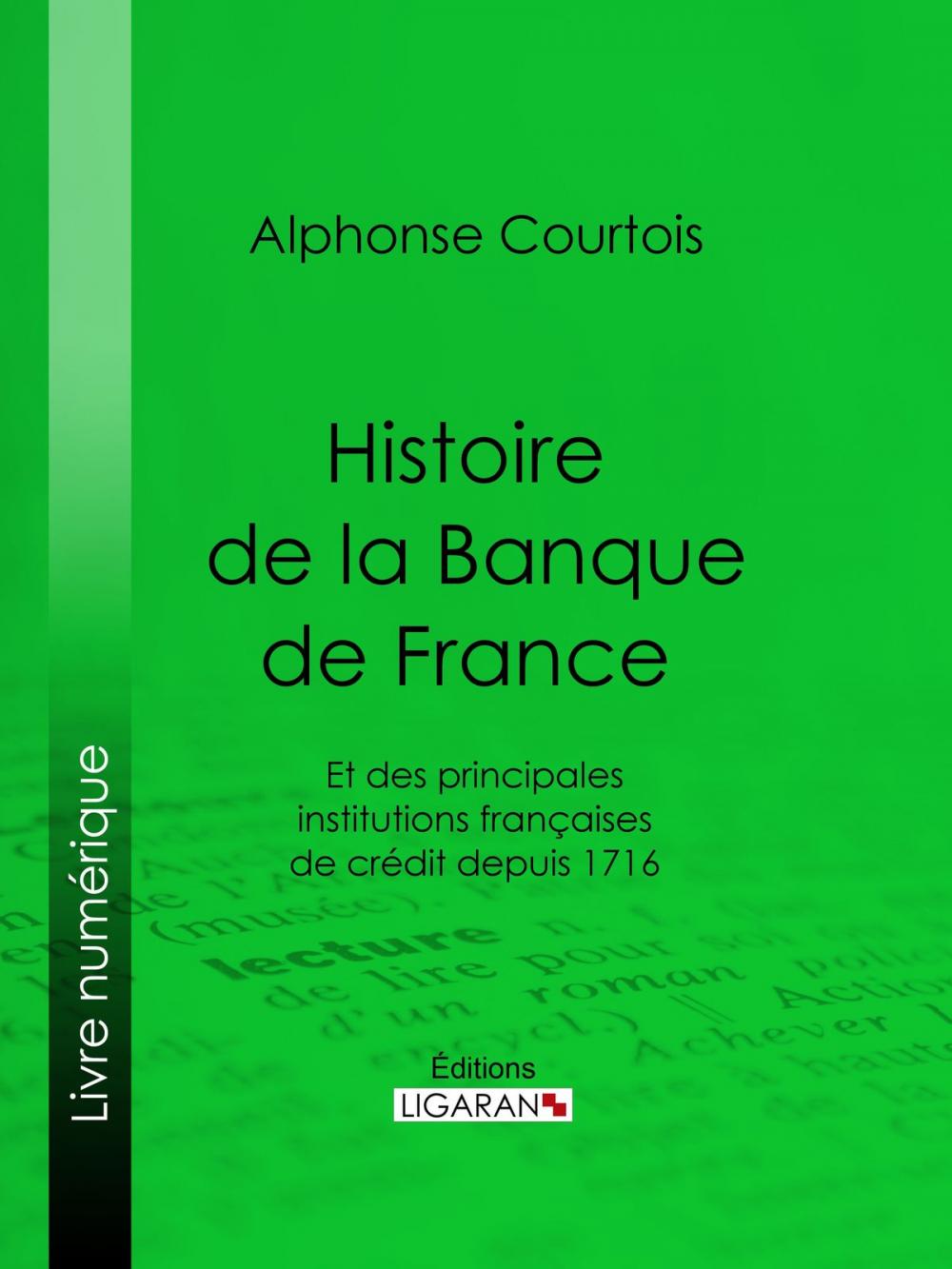 Big bigCover of Histoire de la Banque de France